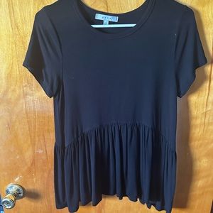 Back short sleeve top